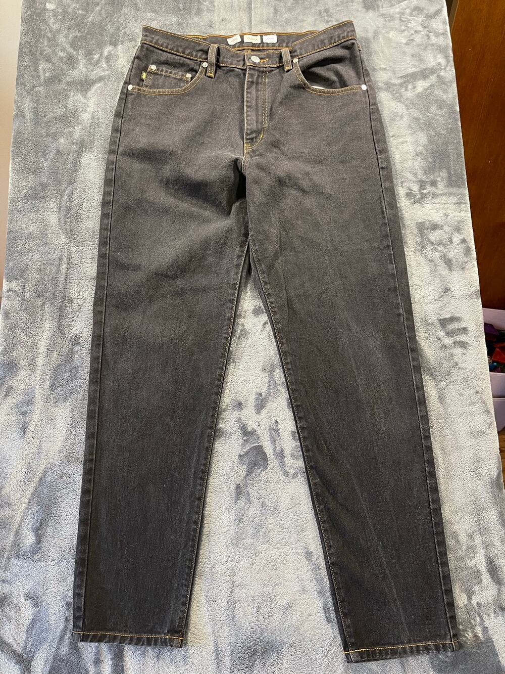 Vintage 90s Todd Oldham Eazy Jeans Dark Wash Relaxed Straight Leg 32x32 EUC